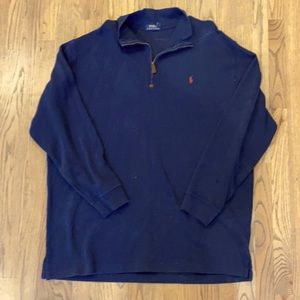Polo Tall 1/4 Zip Pullover Sweatshirt